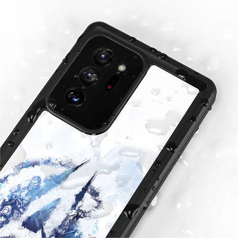 Marvel Avengers Blue Logo Galaxy Note20 Ultra 5G Waterproof Case